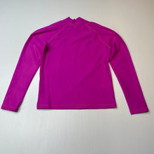 Load image into Gallery viewer, Girls Wet n' Wild, long sleeve rashie / swim top, EUC, size 6,  