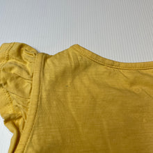 Load image into Gallery viewer, Girls Target, yellow organic cotton top, rainbow, GUC, size 4,  