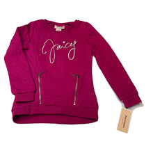 Load image into Gallery viewer, Girls Juicy Couture, lightly quilted sweater / jumper, NEW, size 6,  