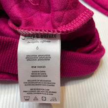 Load image into Gallery viewer, Girls Juicy Couture, lightly quilted sweater / jumper, NEW, size 6,  