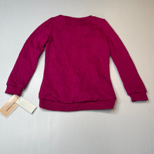 Load image into Gallery viewer, Girls Juicy Couture, lightly quilted sweater / jumper, NEW, size 6,  