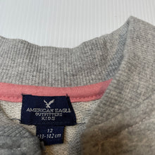 Load image into Gallery viewer, Girls American Eagle Outfitters, embroidered zip up sweater, armpit to armpit: 40cm, EUC, size 8-10,  