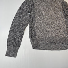Load image into Gallery viewer, Girls Emerson, grey &amp; silver metallic knit sweater / jumper, EUC, size 14,  