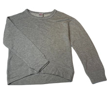 Load image into Gallery viewer, Girls Junior Zone, grey &amp; silver metallic lightweight sweater / jumper, GUC, size 12,  