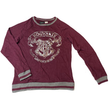 Load image into Gallery viewer, Girls Harry Potter, Hogwarts fleece lined sweater / jumper, EUC, size 14,  