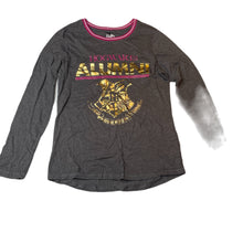 Load image into Gallery viewer, Girls Harry Potter, Hogwarts long sleeve t-shirt / top, EUC, size 14,  