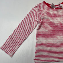 Load image into Gallery viewer, Girls Kids &amp; Co, striped cotton long sleeve top, NEW, size 4,  