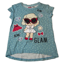 Load image into Gallery viewer, Girls LOL Surprise, cotton t-shirt / top, wash fade, FUC, size 8,  