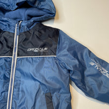 Load image into Gallery viewer, Boys H&amp;T, fleece lined hooded jacket / coat, EUC, size 2,  