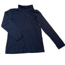 Load image into Gallery viewer, unisex Target, navy soft cotton skivvy / top, EUC, size 12,  
