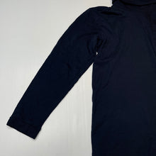 Load image into Gallery viewer, unisex Target, navy soft cotton skivvy / top, EUC, size 12,  