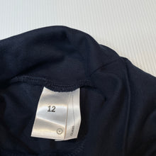 Load image into Gallery viewer, unisex Target, navy soft cotton skivvy / top, EUC, size 12,  
