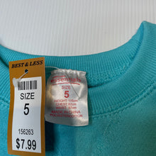 Load image into Gallery viewer, Girls B&amp;L, fleece lined sweater / jumper, NEW, size 5,  