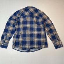 Load image into Gallery viewer, Boys Shock Resistant, flannel cotton long sleeve shirt, EUC, size 10,  