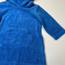 Load image into Gallery viewer, unisex Lily &amp; Dan, terry hooded beach cover top, EUC, size 1,  