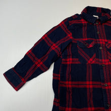 Load image into Gallery viewer, Boys Target, flannel cotton long sleeve shirt, GUC, size 6,  