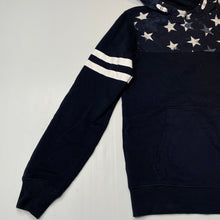 Load image into Gallery viewer, unisex H&amp;M, navy fleece lined hoodie sweater, EUC, size 11-12,  