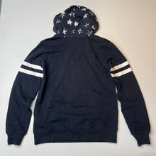 Load image into Gallery viewer, unisex H&amp;M, navy fleece lined hoodie sweater, EUC, size 11-12,  