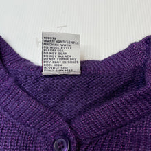 Load image into Gallery viewer, Girls Kids Stuff, purple knit bolero cardigan, EUC, size 4,  
