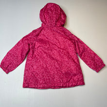Load image into Gallery viewer, Girls H&amp;T, fleece lined lightweight spray jacket, EUC, size 2,  