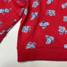 Load image into Gallery viewer, Girls Cotton On, floral fleece lined hoodie sweater, GUC, size 3,  