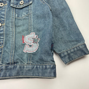 Boys Pumpkin Patch, blue denim jacket, GUC, size 3,  