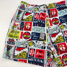 Load image into Gallery viewer, unisex Dr Seuss, The Grinch cotton pyjama shorts, FUC, size 6,  