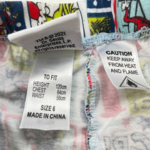 Load image into Gallery viewer, unisex Dr Seuss, The Grinch cotton pyjama shorts, FUC, size 6,  
