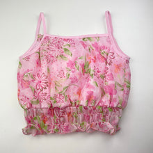 Load image into Gallery viewer, Girls Shock Resistant, vintage lightweight floral top, FUC, size 12,  