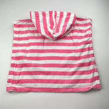 Load image into Gallery viewer, Girls Baby Berry, cotton hooded poncho towel, FUC, size 00-0,  