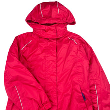 Load image into Gallery viewer, unisex L&amp;D, fleece lined waterproof jacket / coat, EUC, size 8,  