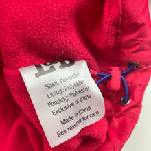 Load image into Gallery viewer, unisex L&amp;D, fleece lined waterproof jacket / coat, EUC, size 8,  