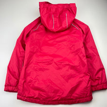 Load image into Gallery viewer, unisex L&amp;D, fleece lined waterproof jacket / coat, EUC, size 8,  