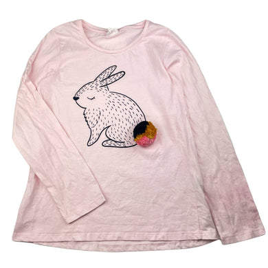 Girls Seed, cotton long sleeve tee / top, discolouration left sleeve, FUC, size 10,  