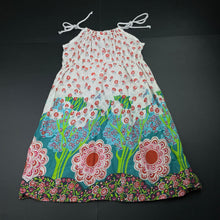 Load image into Gallery viewer, Girls Sudo, lightweight cotton summer dress, GUC, size 7, L: 64cm