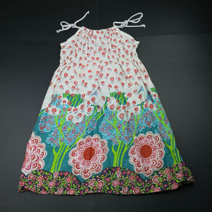 Girls Sudo, lightweight cotton summer dress, GUC, size 7, L: 64cm