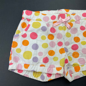 Girls Pumpkin Patch, lightweight pyjama shorts, elasticated, FUC, size 2,  