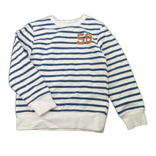 Load image into Gallery viewer, Boys H&amp;M, striped fleece lined sweater / jumper, FUC, size 5-6,  