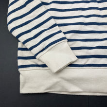 Load image into Gallery viewer, Boys H&amp;M, striped fleece lined sweater / jumper, FUC, size 5-6,  
