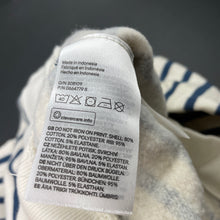 Load image into Gallery viewer, Boys H&amp;M, striped fleece lined sweater / jumper, FUC, size 5-6,  