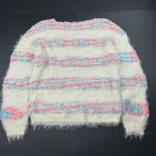 Load image into Gallery viewer, Girls Target, fluffy stretchy sweater / jumper, GUC, size 7,  
