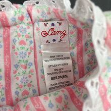 Load image into Gallery viewer, Girls Lanz, soft feel floral winter pyjama top, EUC, size 4-5,  