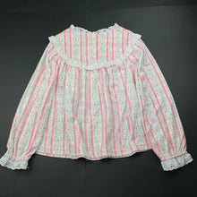 Load image into Gallery viewer, Girls Lanz, soft feel floral winter pyjama top, EUC, size 4-5,  
