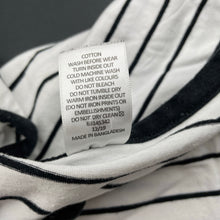 Load image into Gallery viewer, Girls Target, striped cotton cropped tee / top, GUC, size 10,  
