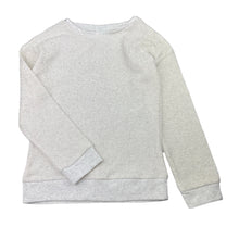 Load image into Gallery viewer, Girls H&amp;T, metallic silver lightweight sweater / jumper, EUC, size 7,  