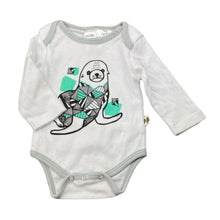 Load image into Gallery viewer, unisex Milk &amp; Masuki, organic cotton bodysuit / romper, FUC, size 0000,  