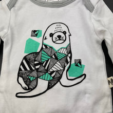 Load image into Gallery viewer, unisex Milk &amp; Masuki, organic cotton bodysuit / romper, FUC, size 0000,  