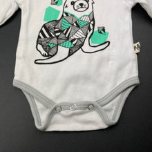 Load image into Gallery viewer, unisex Milk &amp; Masuki, organic cotton bodysuit / romper, FUC, size 0000,  