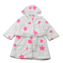 Load image into Gallery viewer, Girls Cotton On, fleece dressing gown / bath robe, FUC, size 1-2,  