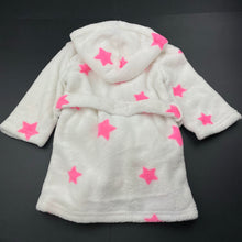 Load image into Gallery viewer, Girls Cotton On, fleece dressing gown / bath robe, FUC, size 1-2,  